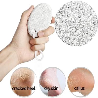 Elliptical Natural Pumice Stone Feet Dead Skin Foot Scrubber New Grinding Foot Stone  Foot Care