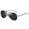 aoron Half-frame Polarized Sunglasses Trendy UV-proof Toad Glasses Color-changing Night Vision Goggles