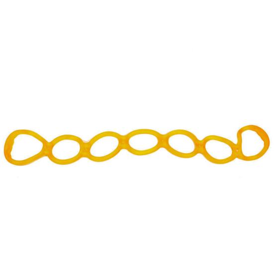 7 Holes Elastic Silicone Fitness Pilates Exercise Yoga Resistance Band Rope