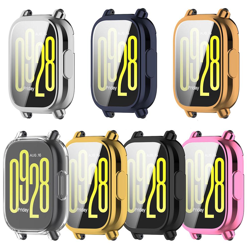 Custodia protettiva in TPU elettrolitico per Redmi Watch 5 Active/Lite, protezione per schermo intero, cover paraurti, telaio