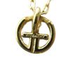 Used Givenchy GIVENCHY Necklace Accessories Pendant Logo Gold Color GY18 /MQ