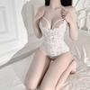 Sexy Lingerie Lace Perspective Seduction Sexy Hot Onesie Open Crotch Passion Free from Pure Desire