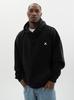 Herren Oversize Hoodie Black Point X Vice M