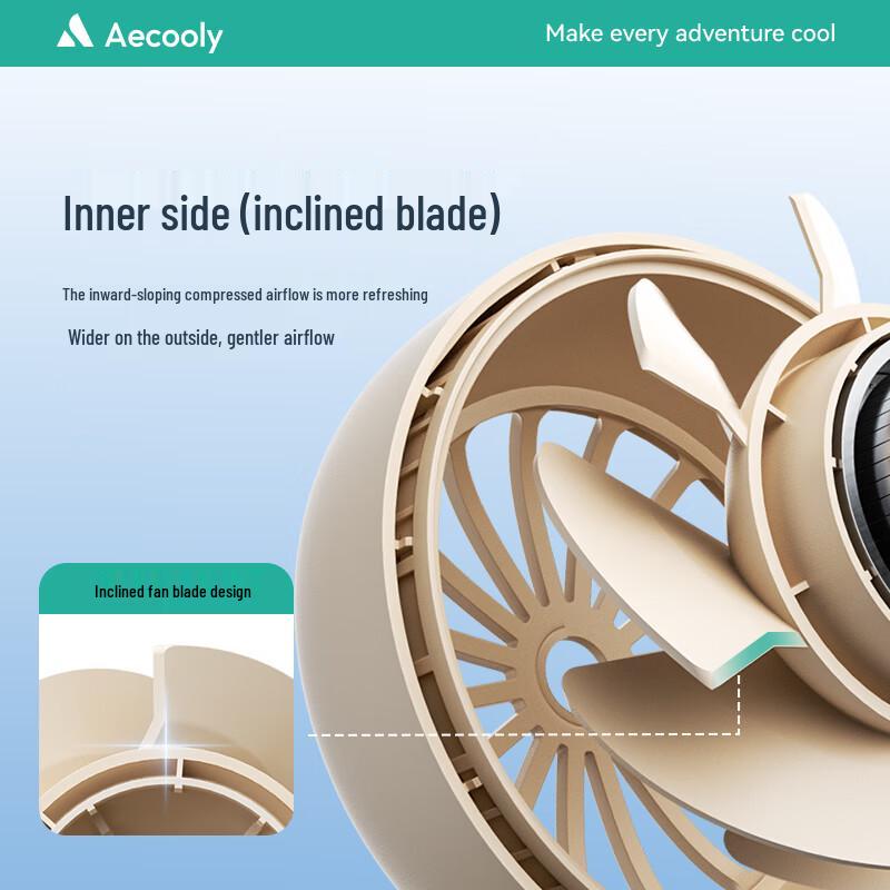 Aecooly Handheld Bladeless Fan