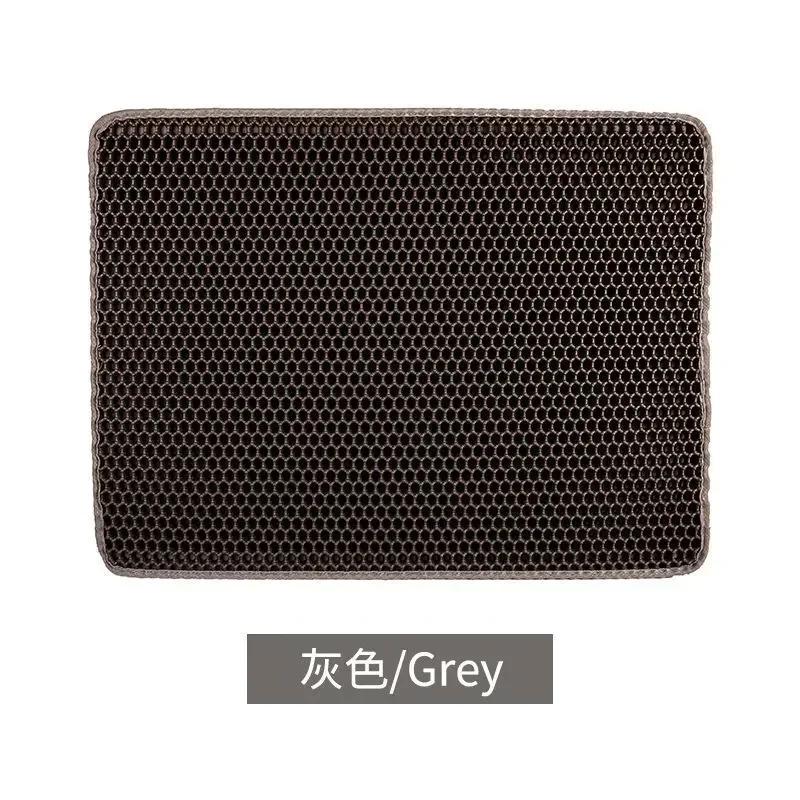 

Коврик для кошачьего туалета Caja De Arena, непроницаемый чехол De Doble Capa, Antideslizante, Lavable Suministros De Limpieza Para Mascotas 30x30cm серый