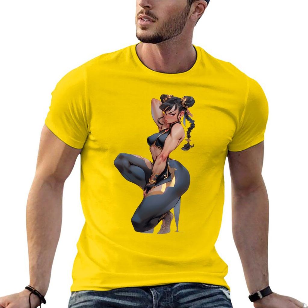 New model Fashionable and Innovative ChunLidress Tshirt cute clothes sports fans Unisexs vintage t shirts