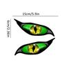 Cat Eye Decal, Car Scary Mirror Reflective Eye Decal, Scary Eyes for Car Side