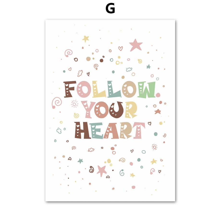 

Мультфильм Солнце Звезды Сердце Радуга Бабочка Детская комната Скандинавские постеры Настенная живопись Холст Картины Настенные картины Для Детей Детская комната Декор 21x30cm No Framed