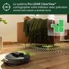 IRobot Roomba Plus 505 Noir - Base Multifonction - Lavage et séchage à l'air Chaud des lingettes - PrecisionVision IA