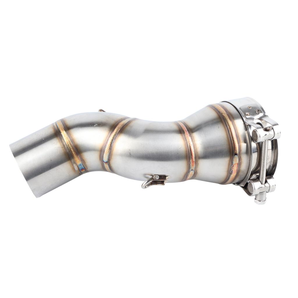 Motorbike Exhaust Middle Pipe Stainless Steel Motorcycle Middle Link Tube Tubing Replacement for ADVENTURE R1200GS