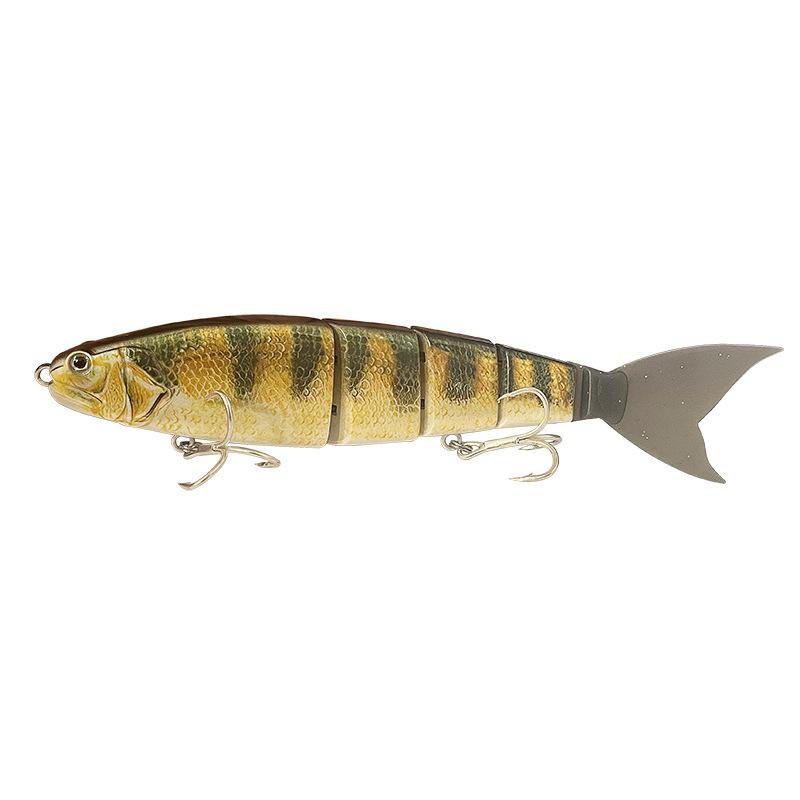 23cm 105g Floating lure Wobblers 4 sections Swimming Fishing lure Jointed Fishing Lure Predators Bait