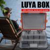 Small Fishing Hook and Box, Orange, Compact Tackle Storage for Hooks and