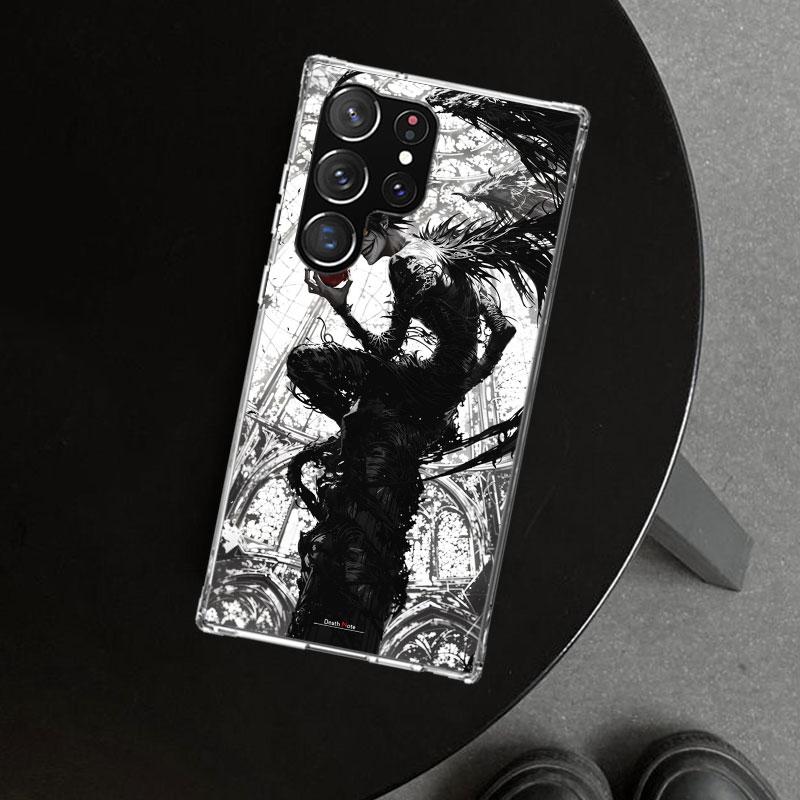 N-Note D-Death Anime Ryuk Phone Case Cover for Samsung Galaxy S26 S25 Edge S24 S23 Ultra S22 Plus S21 FE S20 + Art Customized Fu
