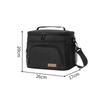 Oxford Cloth Large Capacity Insulated Lunch Bag With Waterresistant Design For Outdoor Picnics