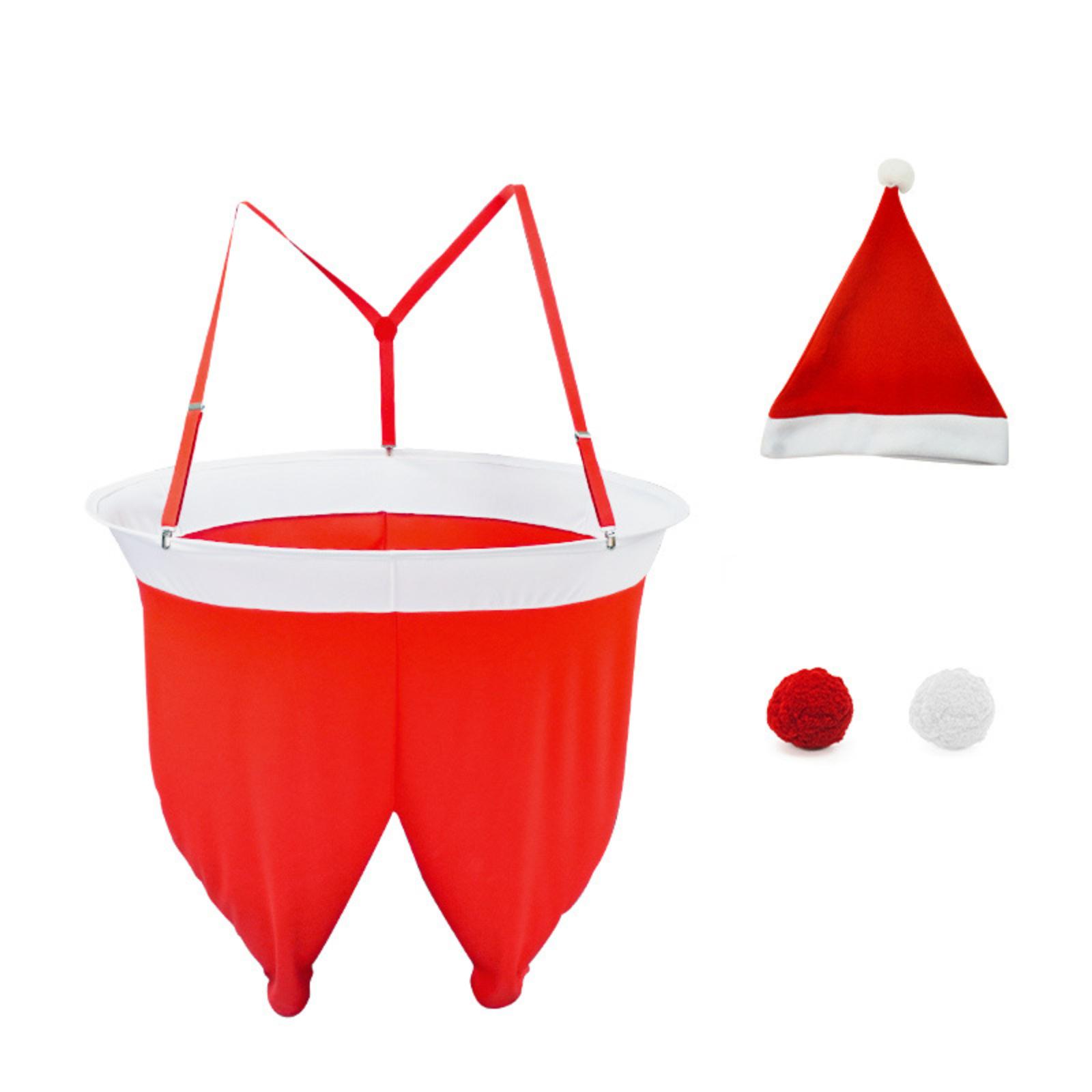 

Santa Pants Snowball Toss Game – Outdoor Holiday Party Activity One Size