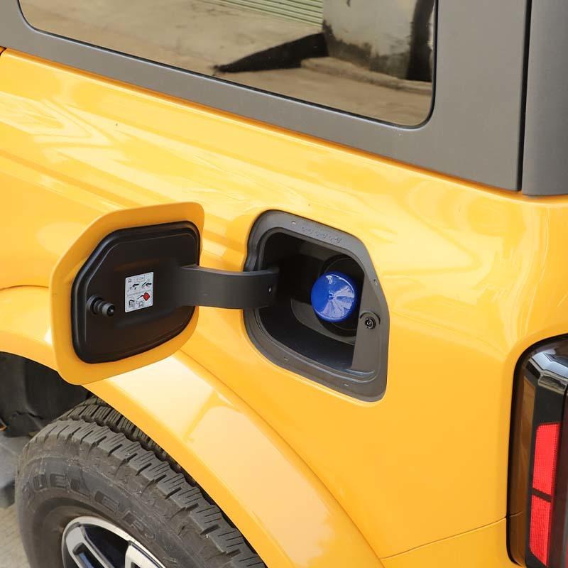Inner Fuel Tank Port  Dust Cover Decoration Fit For Ford Bronco 2021 Up For Chevy Silverado 2019 Up For F150 2021 Up Car Exterior Accessories