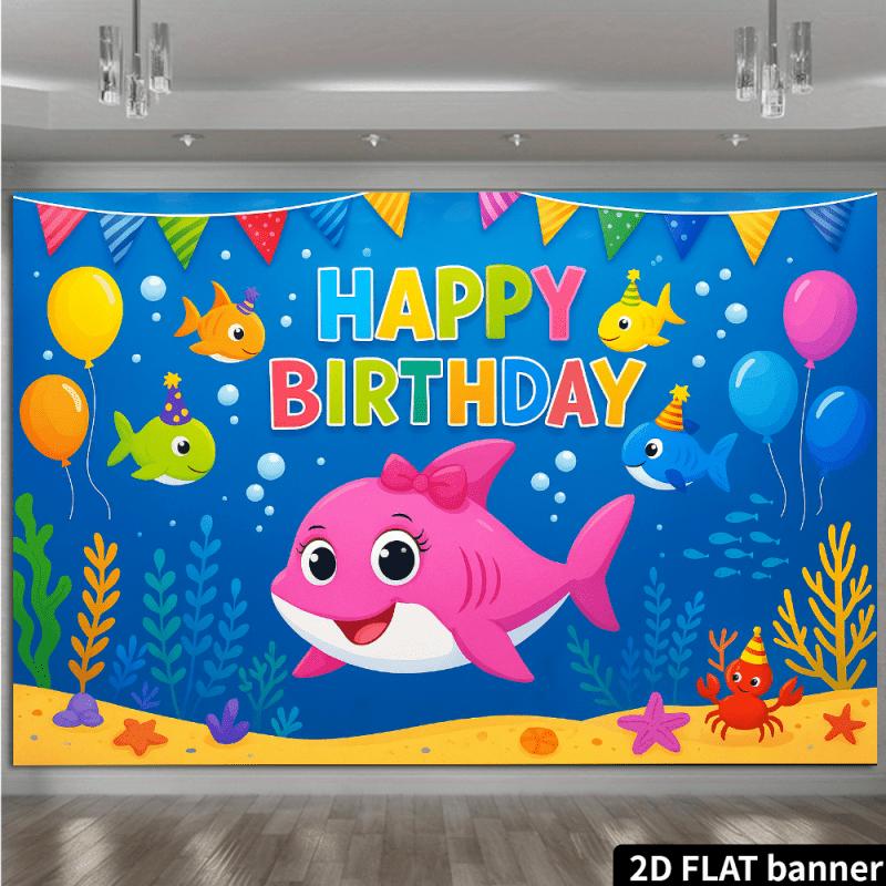 2D flat surface 1-piece outdoor garden birthday party backdrop suitable for families offices and outdoors
