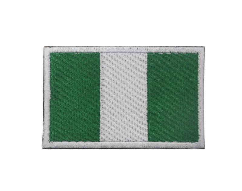 Toppa Toppa Bracciale Bandiera Nazioni Africane a Velcro (Sudafrica, Egitto, Kenya, Congo, Nigeria, Angola)