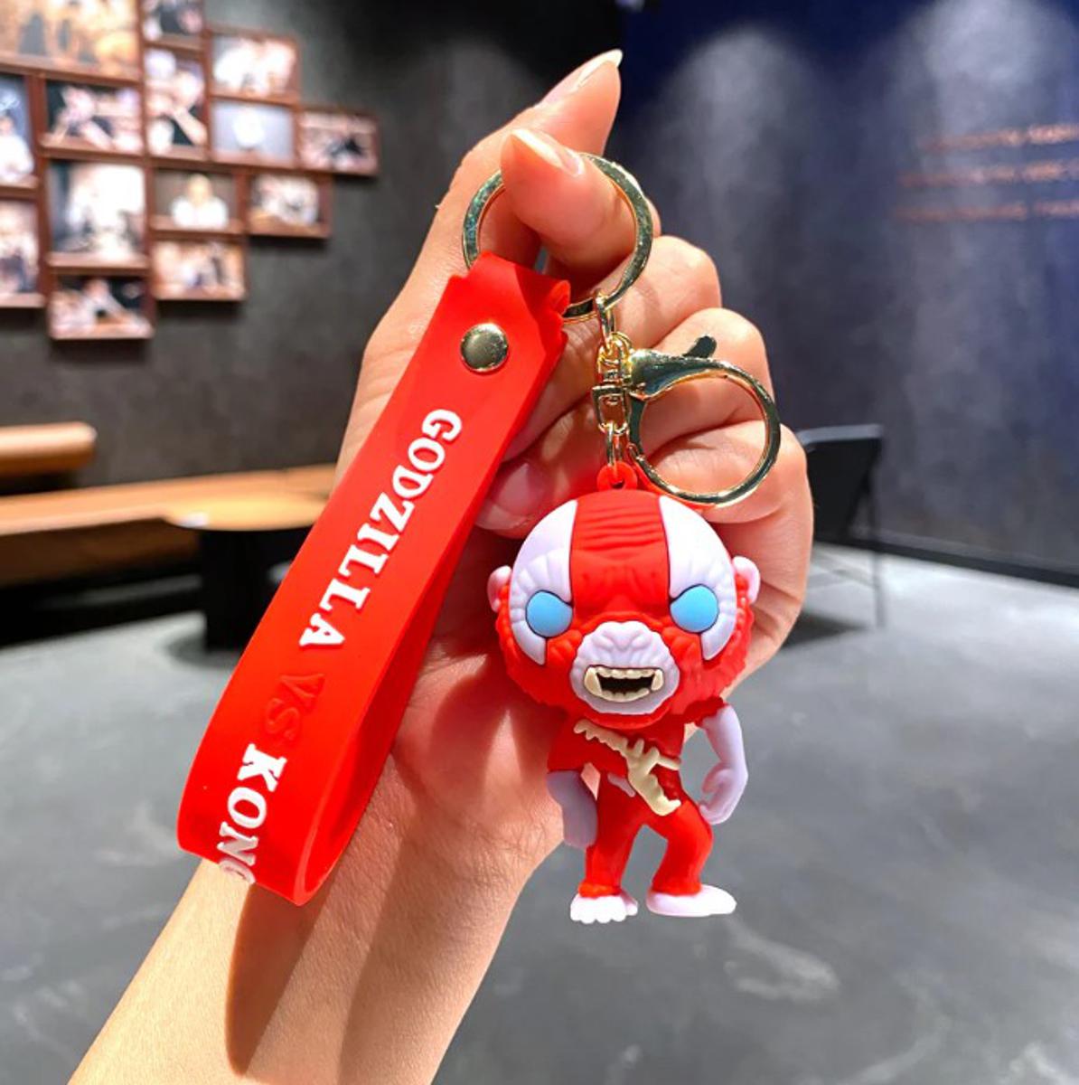 

Годзілла брелок Годзілла і Конг Нова імперія Godzilla x Kong брелок іграшка 6,5 см 6.5 червоний