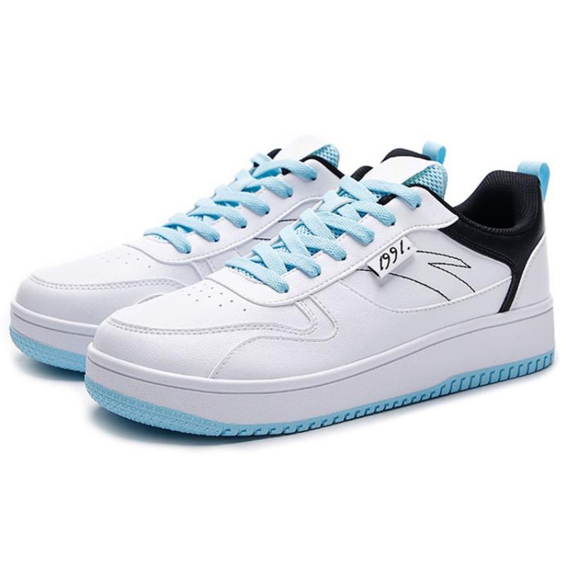 Anta Life Collection Abrasion Resistant Breathable Low Top Skateboard Shoes Men's White Black Sneakers 912138012-1