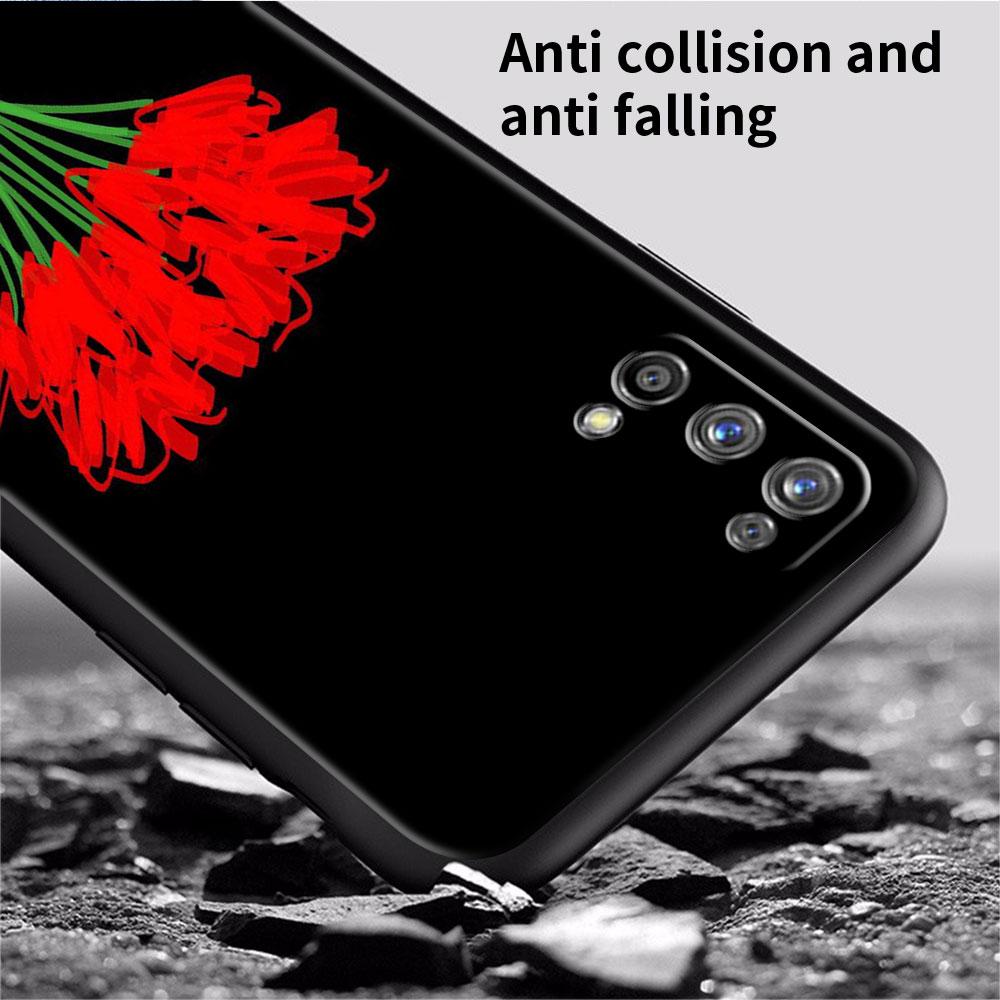 Case For Realme 8 C21y GT Neo 2 3 8i C21 7 C11 6 C12 C35 C3 GT 9 Pro C12 Silicone TPU Phone Cover Flower
