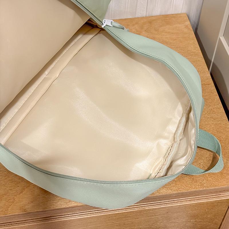 Animal Embroidery Campus Student Schoolbag Women's Lightweight Large Capacity Backpack