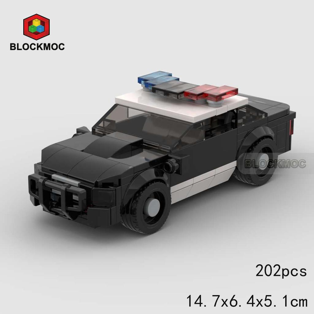 MOC Brick Explorer Vehicle Racing Sports Police City Speed Car Racer SUV Building Blocks Brick Off Road Kid Toys Boys Gift