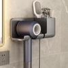 HANDUNYOU No-Drill Hair Dryer Holder with Storage