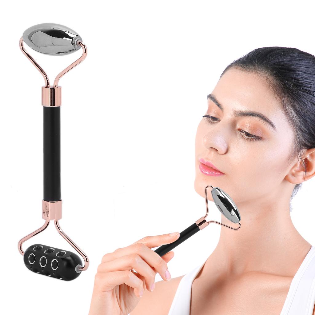 Terahertz Face Roller Power Stone Facial Beauty Roller Massager   Sha Massage Tool