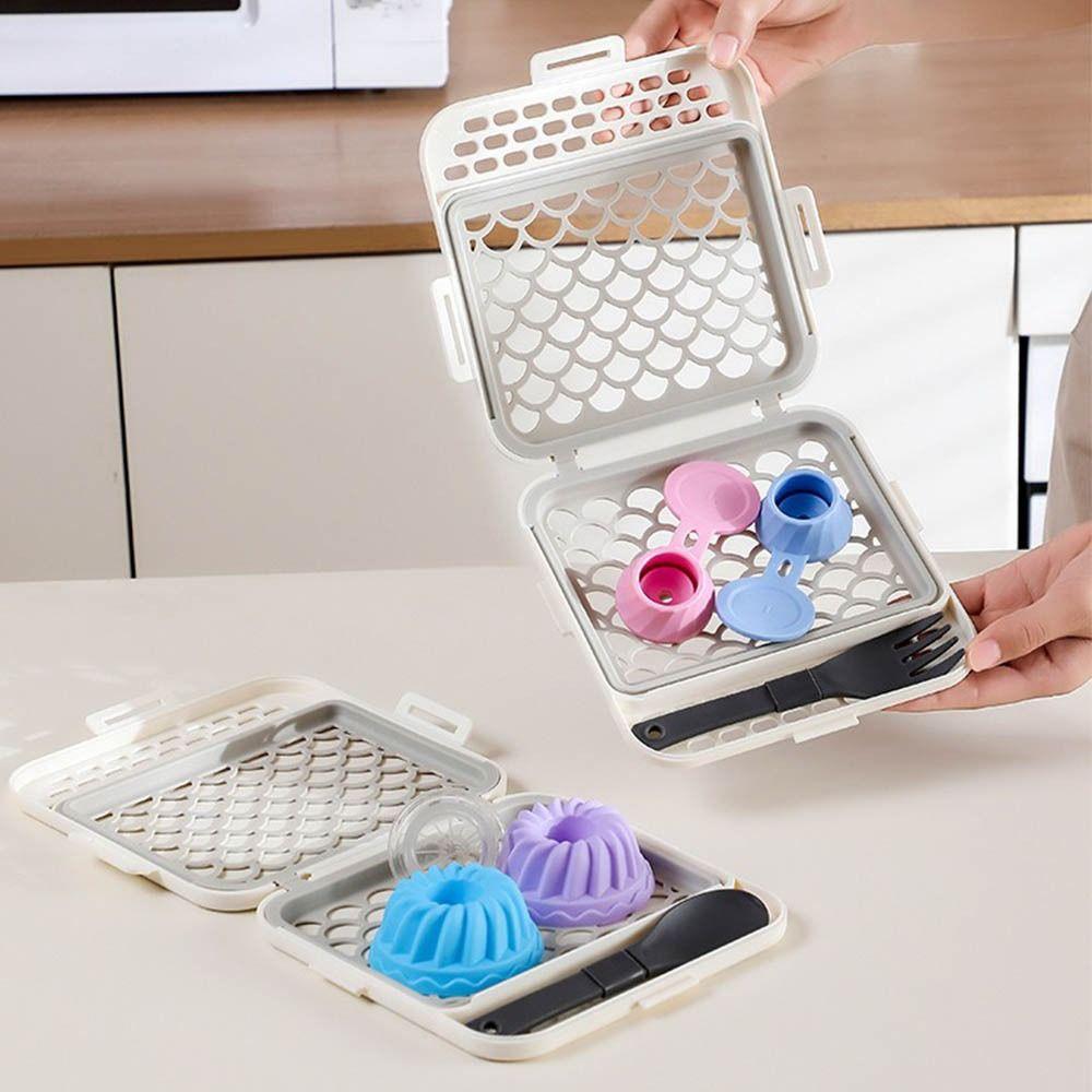 Silicone Cutlery Utensil Basket Dishwasher  Cleaning Storage Organizer  Silverware Flatware
