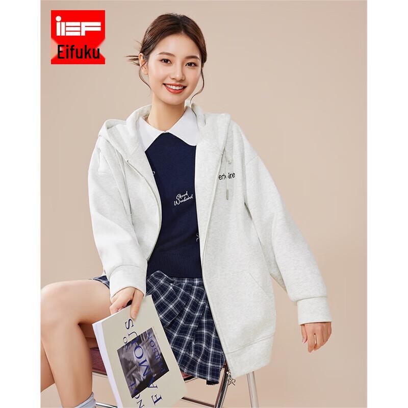 

Толстовка с капюшоном с вышивкой IEF One Size