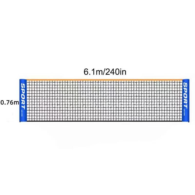 Feng Yi Portable 6.1m Badminton & Tennis Net