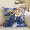 Serafina Anime The BarbarianS BBride Square Sofa Pillow Cover Solid Color Living Room Home Decor Cushion Case