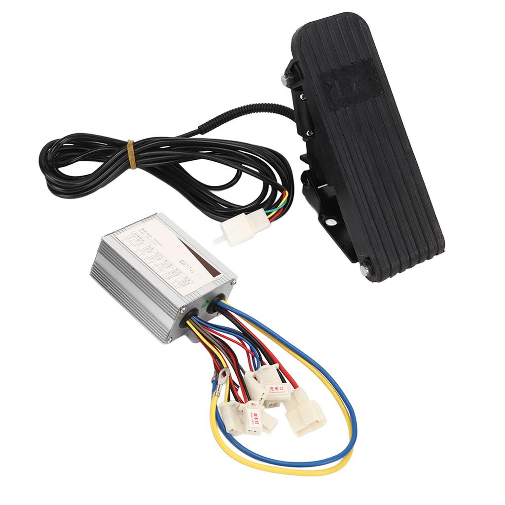 24V 350W Two Speed Controller Pedal Accelerator Kit Electric Bike Controller Foot Accelerator
