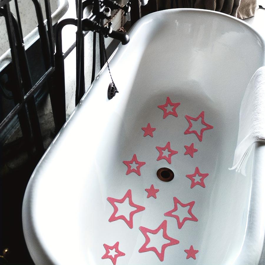 30pcs Star Shape Floor Shower Room Bathtub Anti-slip Stickers Anti-fall Safety Tape Pad Bathtub Mat