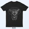 Linda Camiseta Gráfica Tonta de Gato con Auriculares Divertida Y2K Grunge