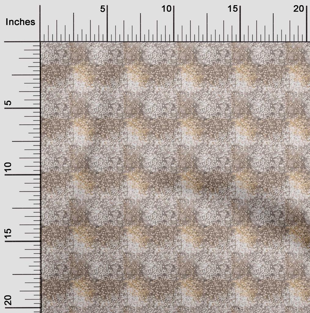 oneOone Cotton Flex Brown Fabric Texture Craft Projects Decor Fabric Printed By The Yard 40 Inch
