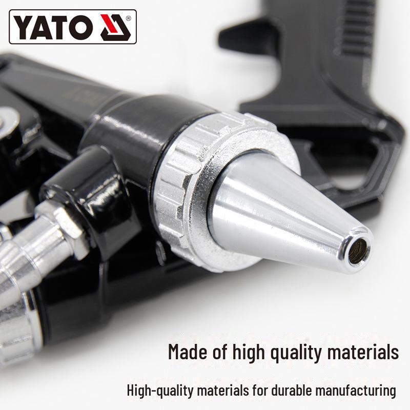 YATO Yiertuo Handheld Pneumatic Sandblasting Gun for Sandblasting, Frosting, Rust, Oil, and Impurity Removal
