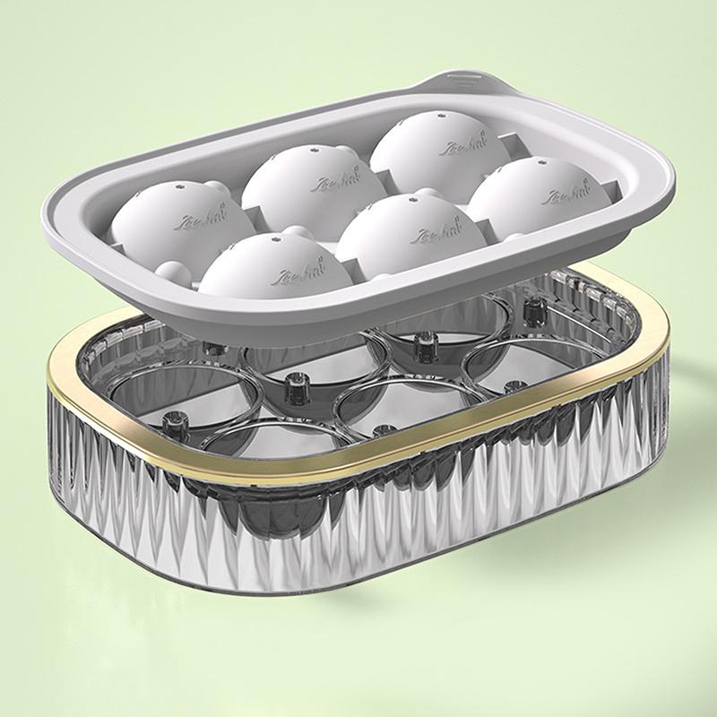 

Формы для ледяных шаров,Форма для льда для виски,Силиконовые формы для льда в виде сфер,Большие круглые формы для кубиков льда,Приспособление для изготовления ледяных шаров, Делает ледяные шары для виски