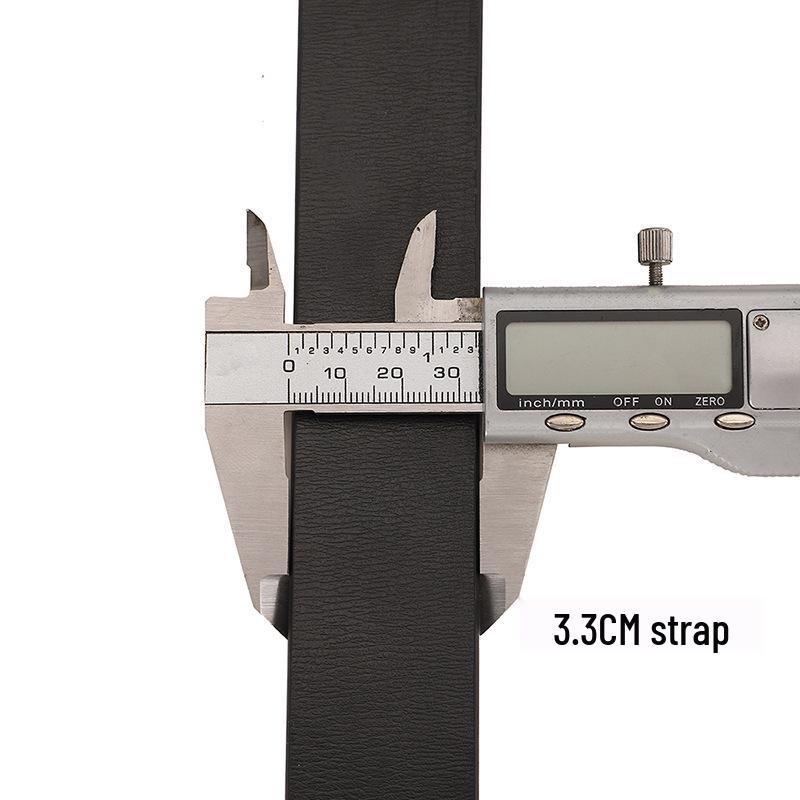 Men's Luxury Leather Pin Buckle Belt - Genuine Leather, High-End Niche Design, Light & Stylish Accessory