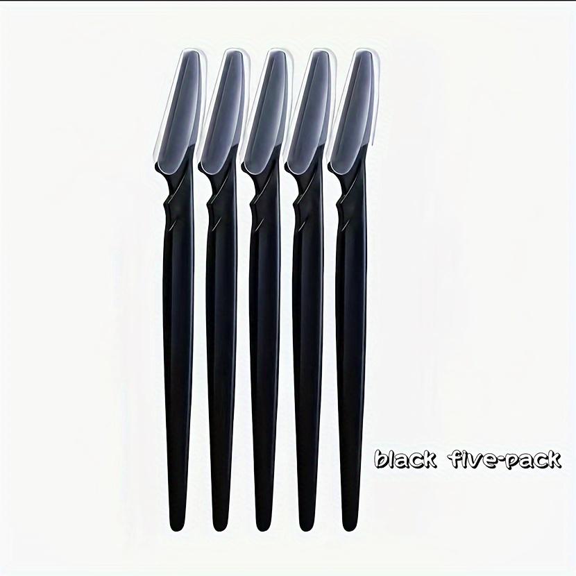 

Набор из 5 штук черных многофункциональных бритв для бровей. Нежный триммер для волос на лице. Простой в использовании набор для ухода и придания формы. Гладкая кожа.