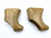 One Pair of Shield Brake Lever Hoods Brown for Campagnolo  Nuovo / Super Record