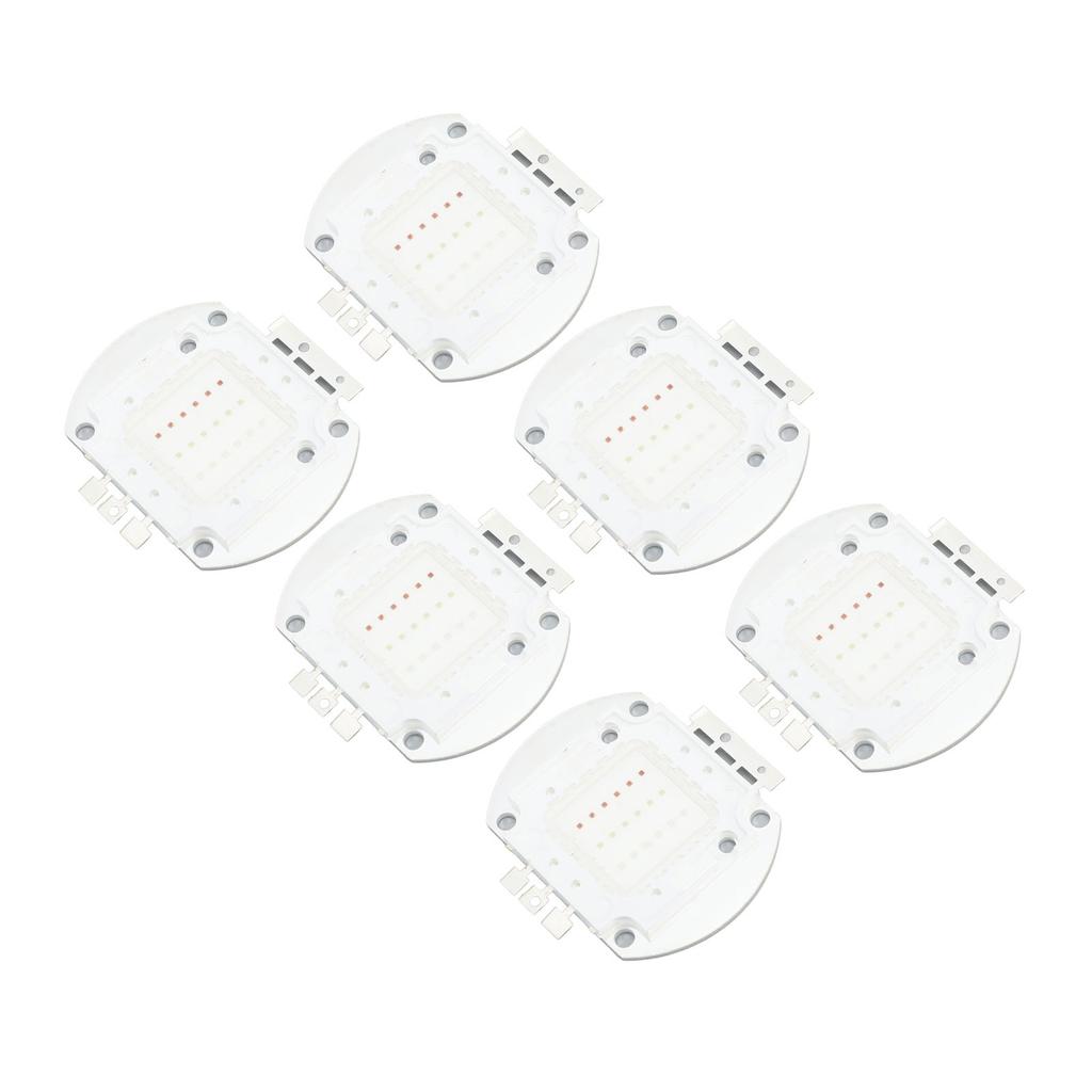 6Pcs 20W RGB COB Integrated Light High Brightness COB Panel for Plant Stage Billboard Exhibition Hall