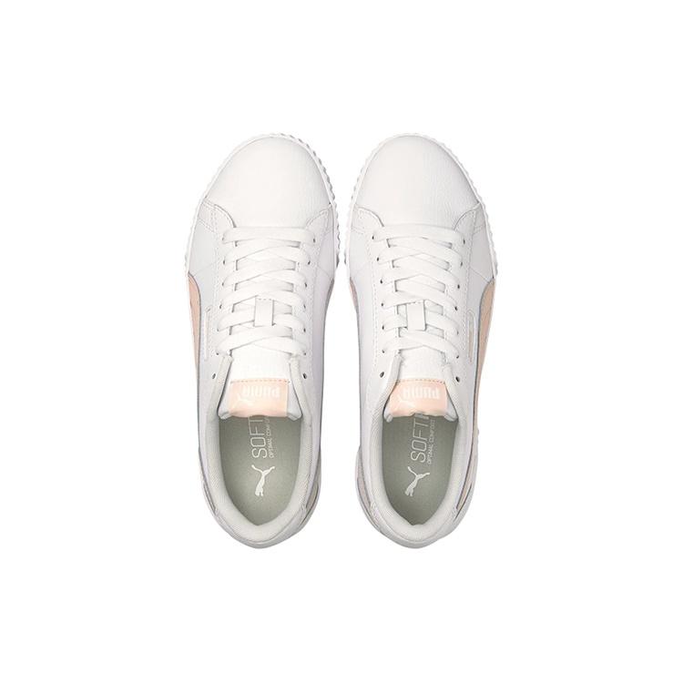 (WMNS) PUMA Carina Crew White/Orange Women's 374903-03