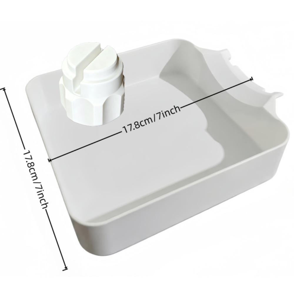3D Printed Washing Machine Drainage Tray Set, Leak Proof Water Catch Pan for Laundry Machine
