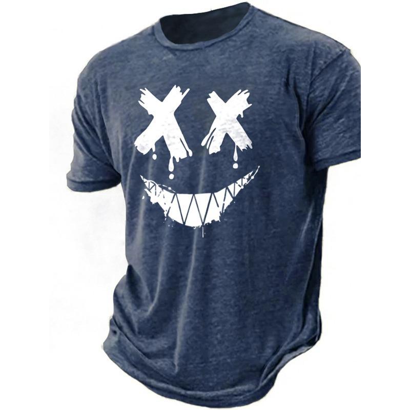Men's Vintage Isle of Man Tt Motorcycle 3D Printed T-Shirt Personality Street Men's T-Shirt Fitness Oversized T-Shirt