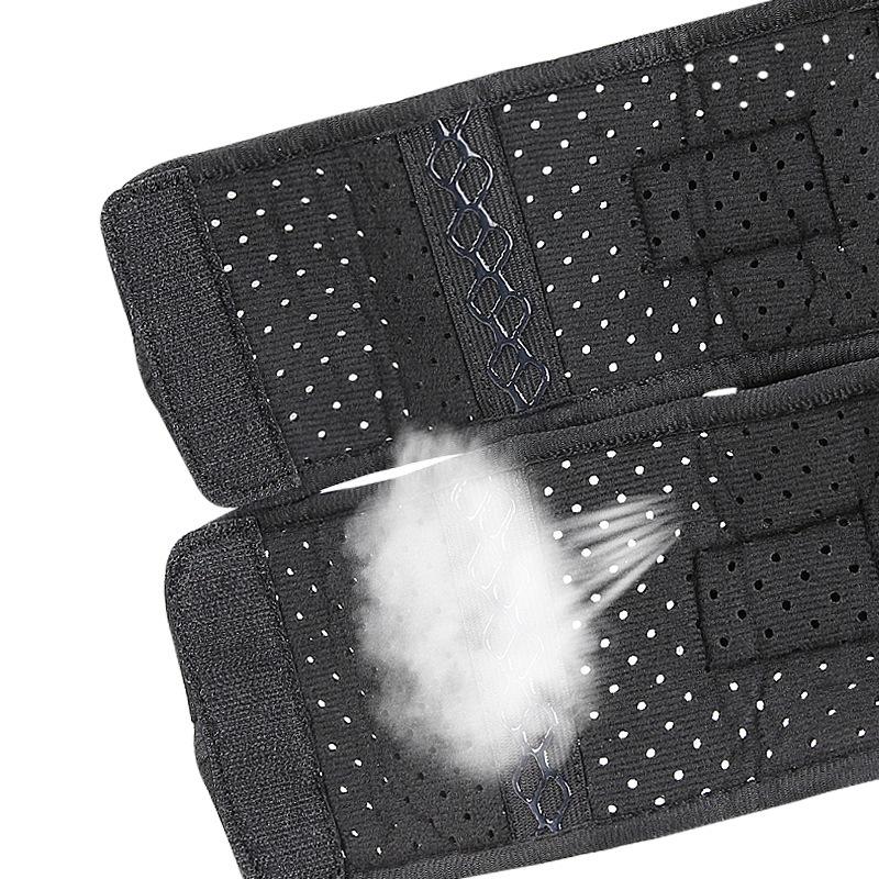 Adjustable Black Foot Brace: Breathable Support for Ankle Roll, Plantar Fasciitis, Foot Drop & Stabilization Training