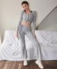 Yuhili Modal Knit Flare Pants / Melange
