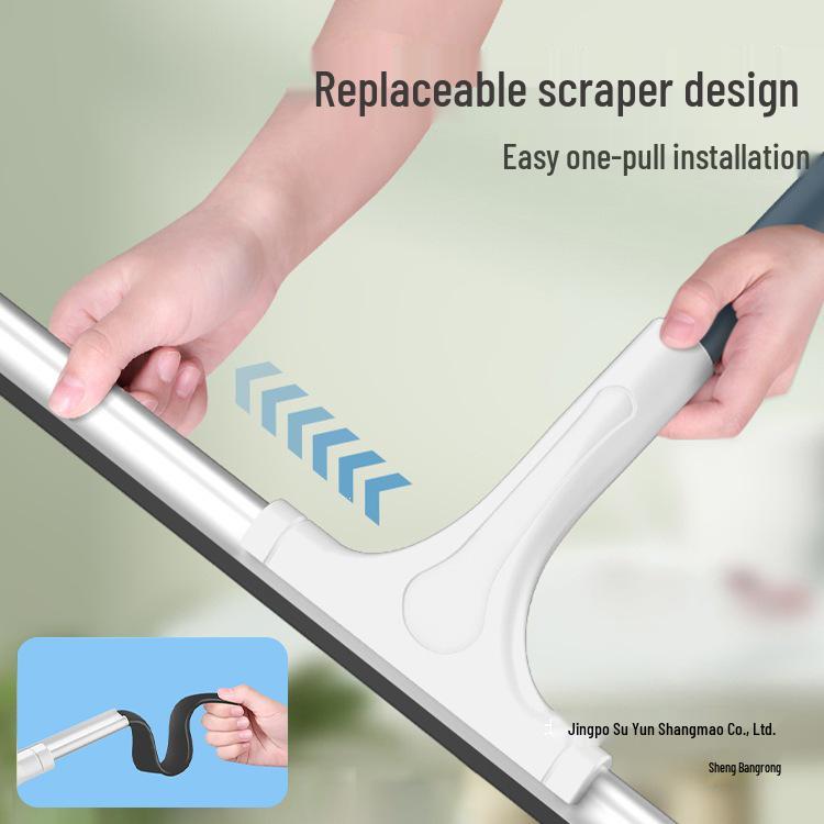 Multi-functional Soft Rubber Glass & Floor Wiper for Home and Office