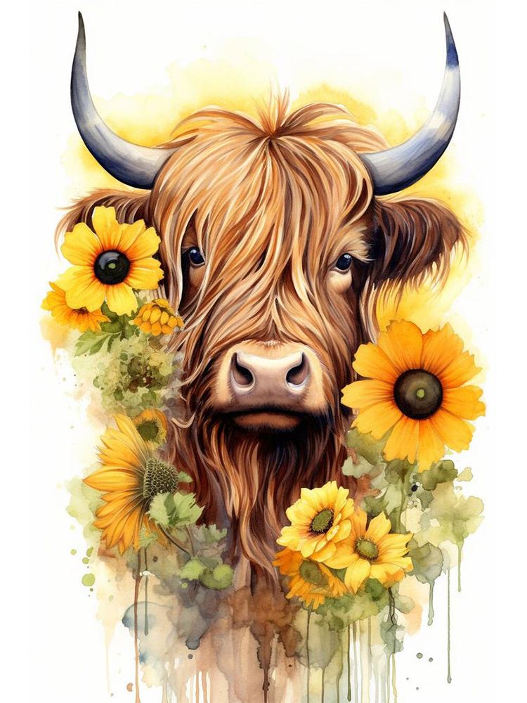 

Симпатичная корова DIY 5D алмазная картина мозаика мультфильм животное крест вышивка набор алмазов рукоделие украшение для дома детский подарок Full Round 20x30CM